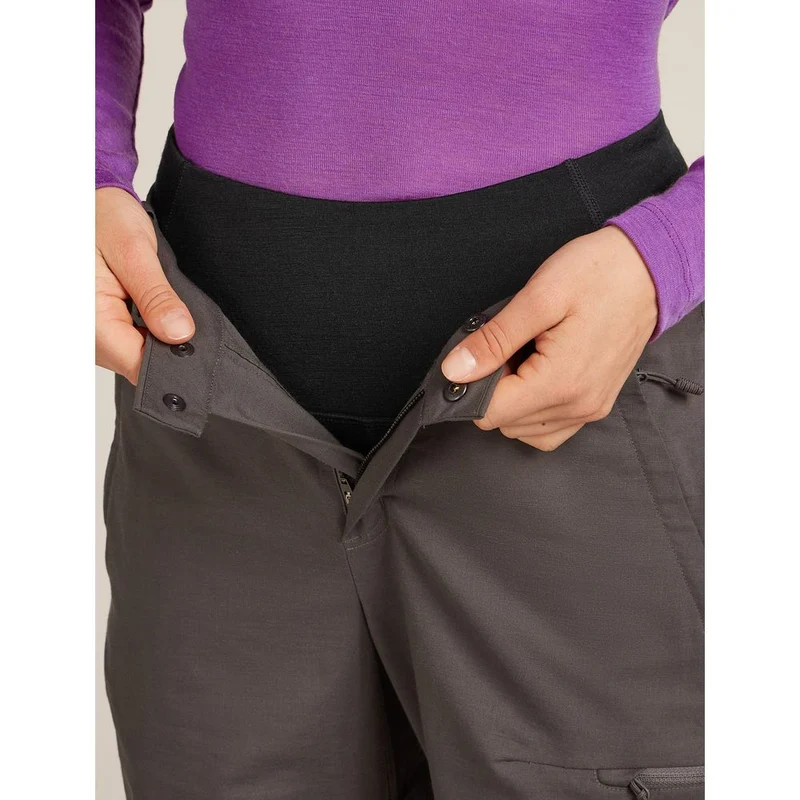 Icebreaker Women Mer 200 Oasis High Rise Damen Thermoleggings black