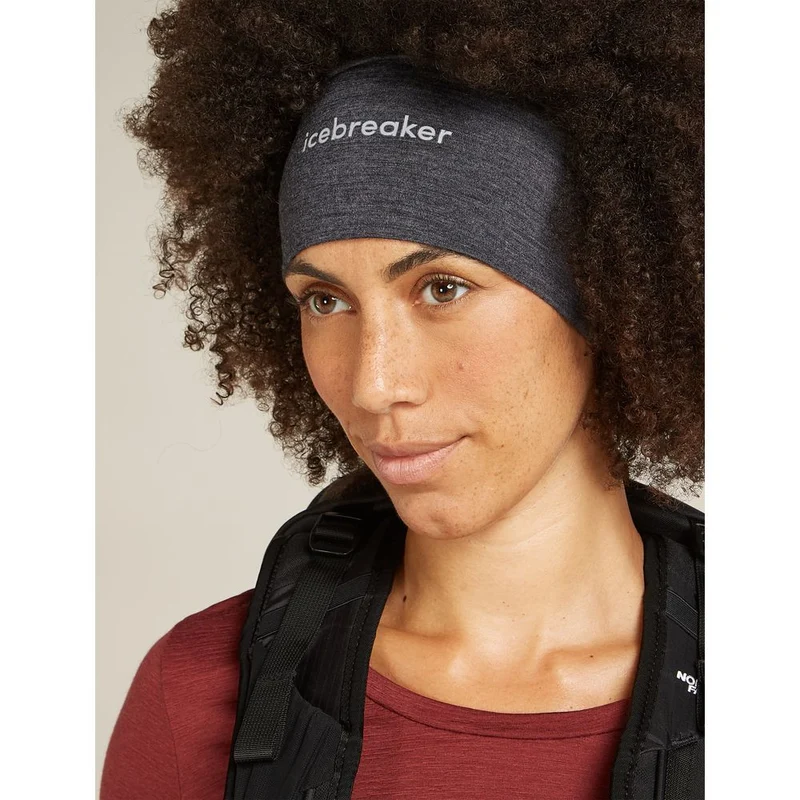 Icebreaker Mer 200 Oasis Headband Stirnband jet-hthr