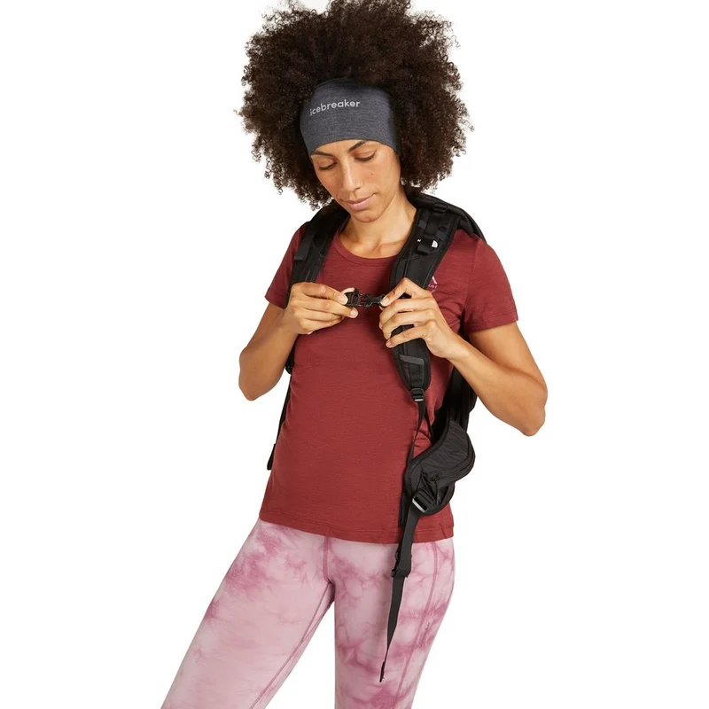 Icebreaker Mer 200 Oasis Headband Stirnband jet-hthr