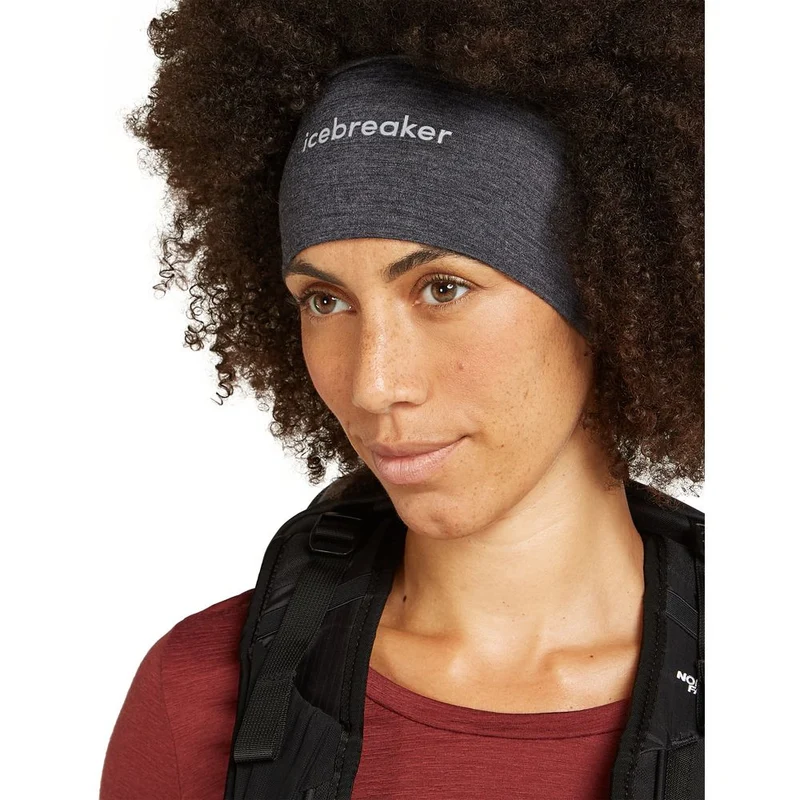 Icebreaker Mer 200 Oasis Headband Stirnband jet-hthr