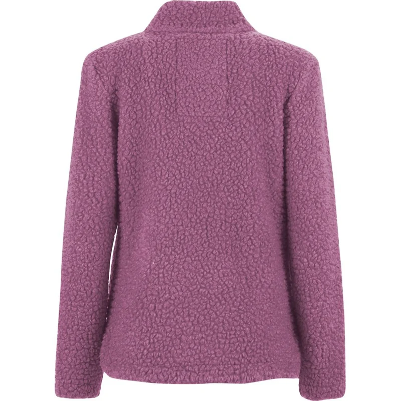 E9 Puf23 Damen Fleecejacke heather-1375