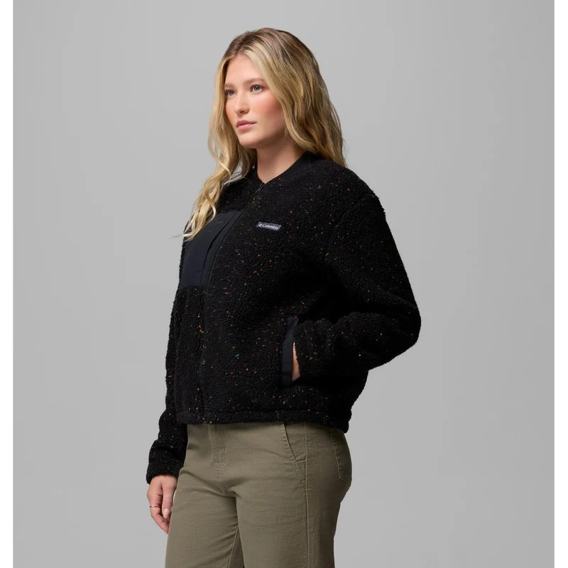 Columbia Stellar Path™ Fleece Bomber Full Zip Damen Fleecejacke black