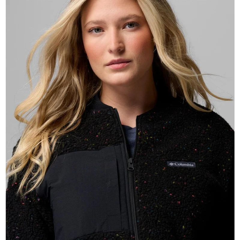 Columbia Stellar Path™ Fleece Bomber Full Zip Damen Fleecejacke black