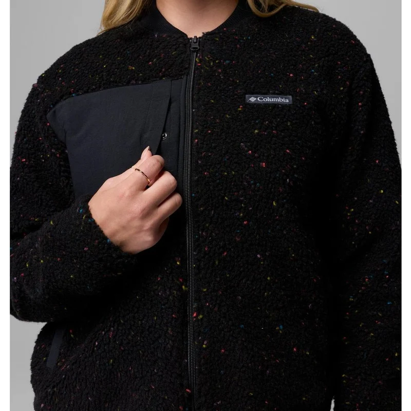 Columbia Stellar Path™ Fleece Bomber Full Zip Damen Fleecejacke black
