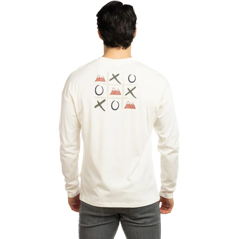Chillaz Tasmanien Game Of Peaks Herren Langarmshirt creme
