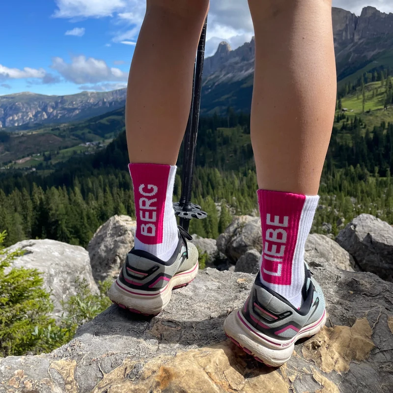 Bergliebe® Damen Socken - Magenta