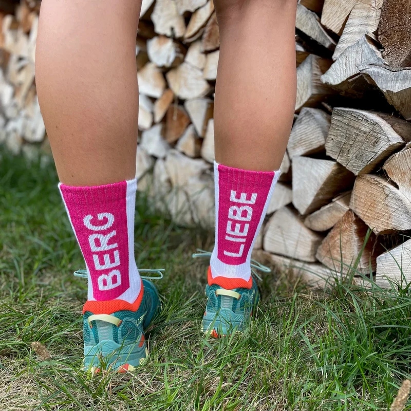 Bergliebe® Damen Socken - Magenta