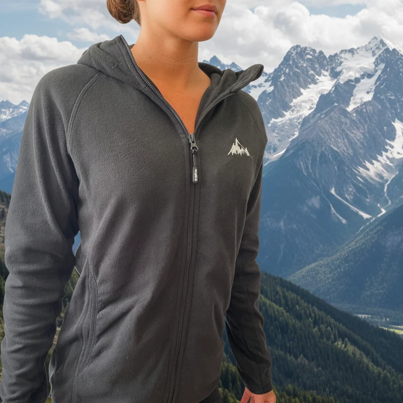 Bergliebe® Unisex Recycled Fleece Jacke