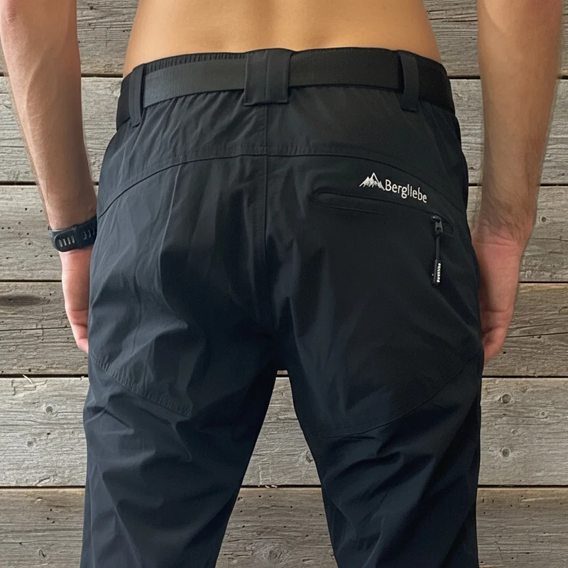 Bergliebe® Herren Zip Off Wanderhose