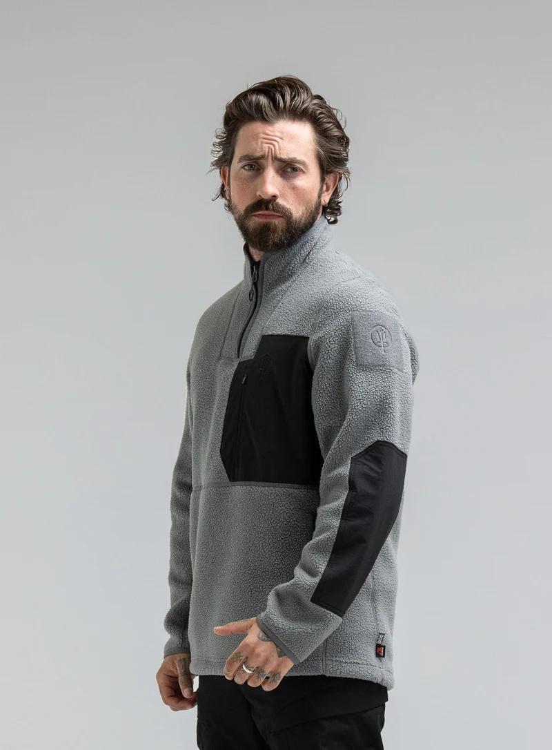 MANTRA-FLEECEPULLOVER MIT 1/4-REISSVERSCHLUSS