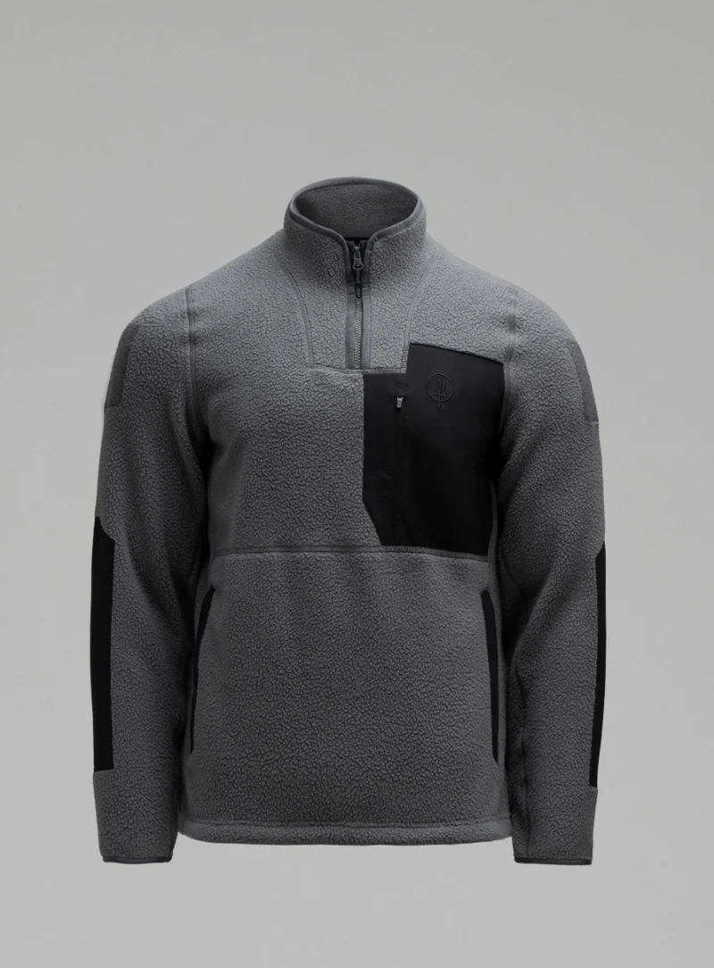 MANTRA-FLEECEPULLOVER MIT 1/4-REISSVERSCHLUSS