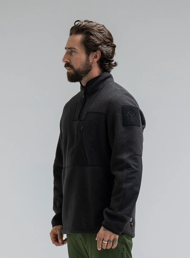 MANTRA-FLEECEPULLOVER MIT 1/4-REISSVERSCHLUSS