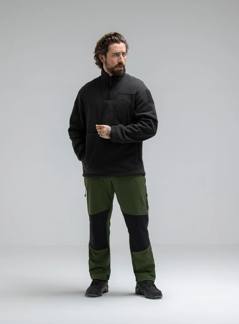 MANTRA-FLEECEPULLOVER MIT 1/4-REISSVERSCHLUSS