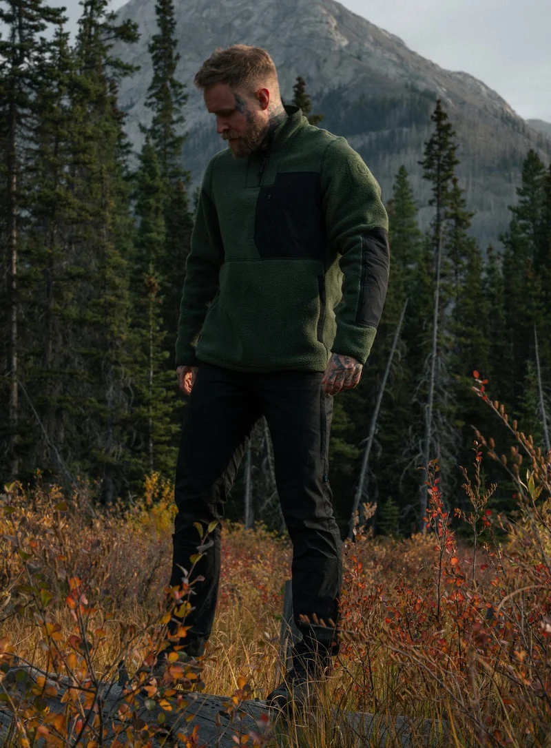 MANTRA-FLEECEPULLOVER MIT 1/4-REISSVERSCHLUSS
