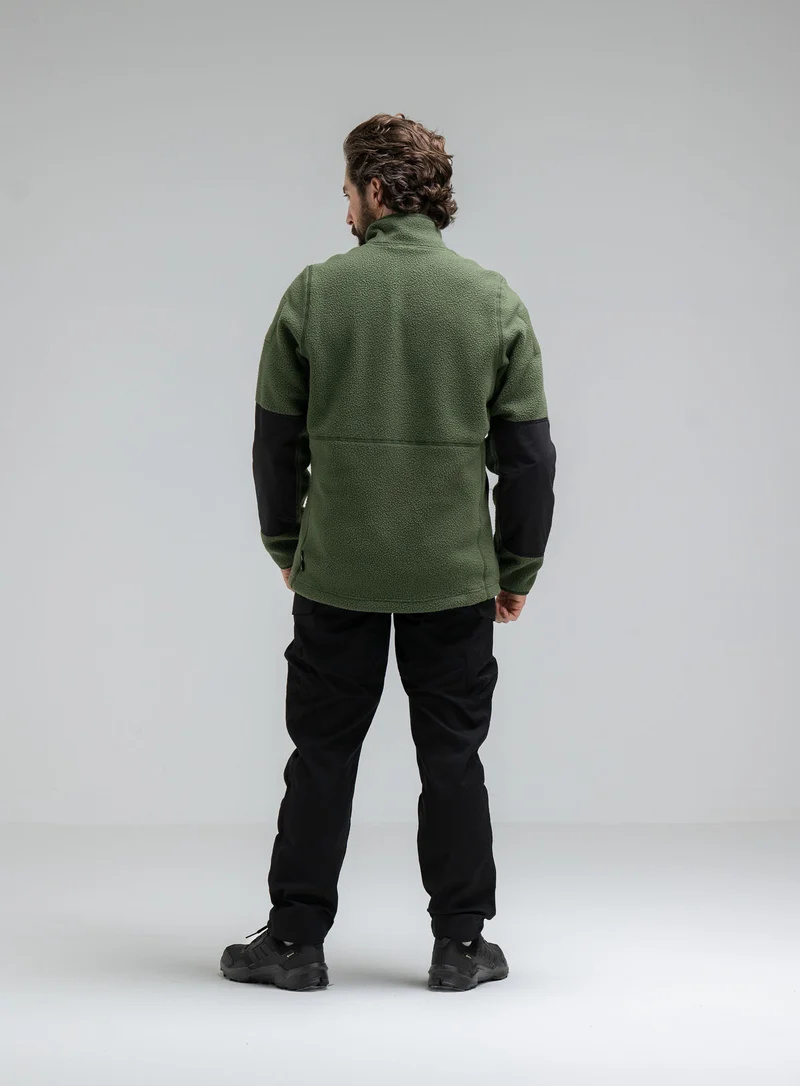 MANTRA-FLEECEPULLOVER MIT 1/4-REISSVERSCHLUSS