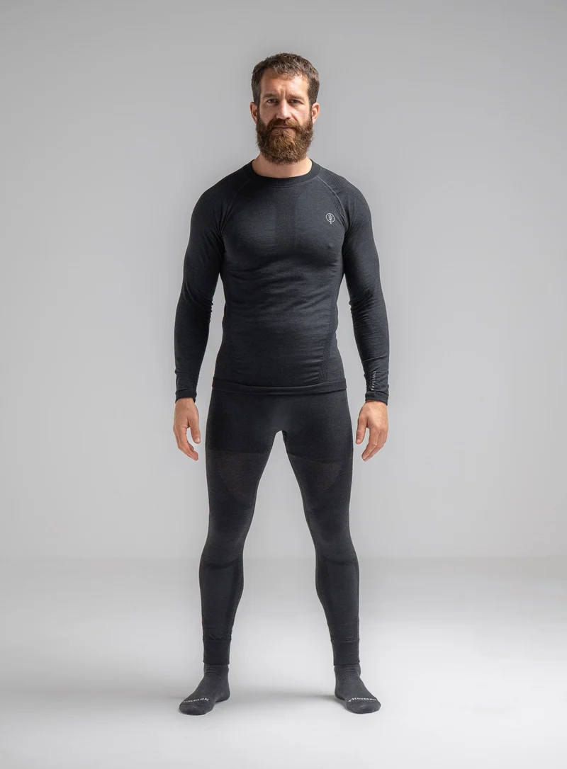 MOUNTAIN-PRO-BASELAYER – LANGE UNTERHOSE AUS MERINO UND CORDURA®