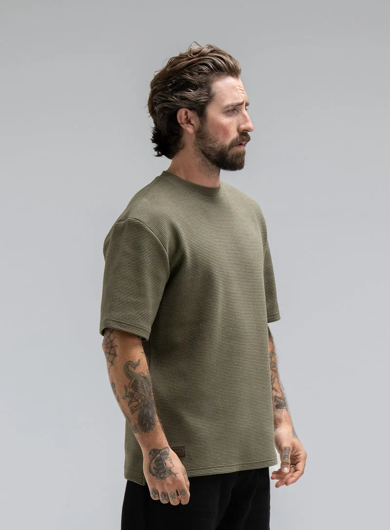DISSIDENT-T-SHIRT AUS WAFFELSTRICK