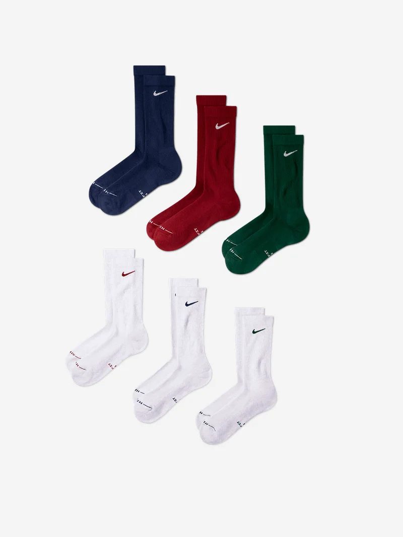 Calze ammortizzate Everyday multicolor (x6)