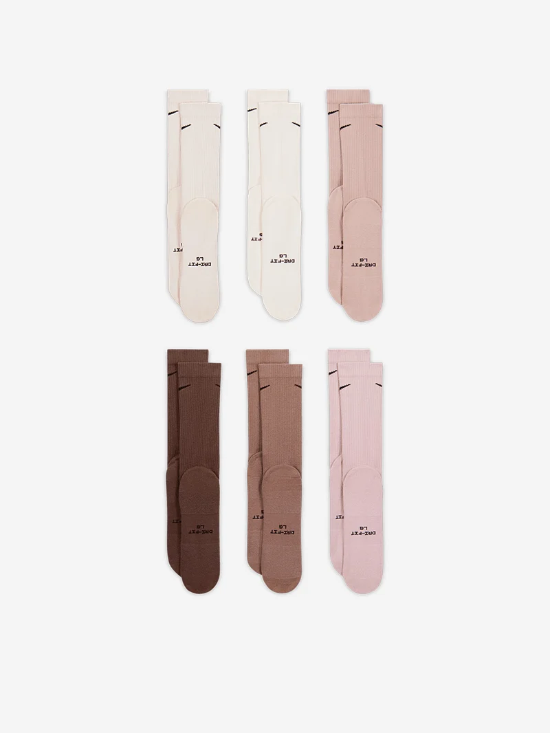 Calze ammortizzate Everyday multicolor (x6)