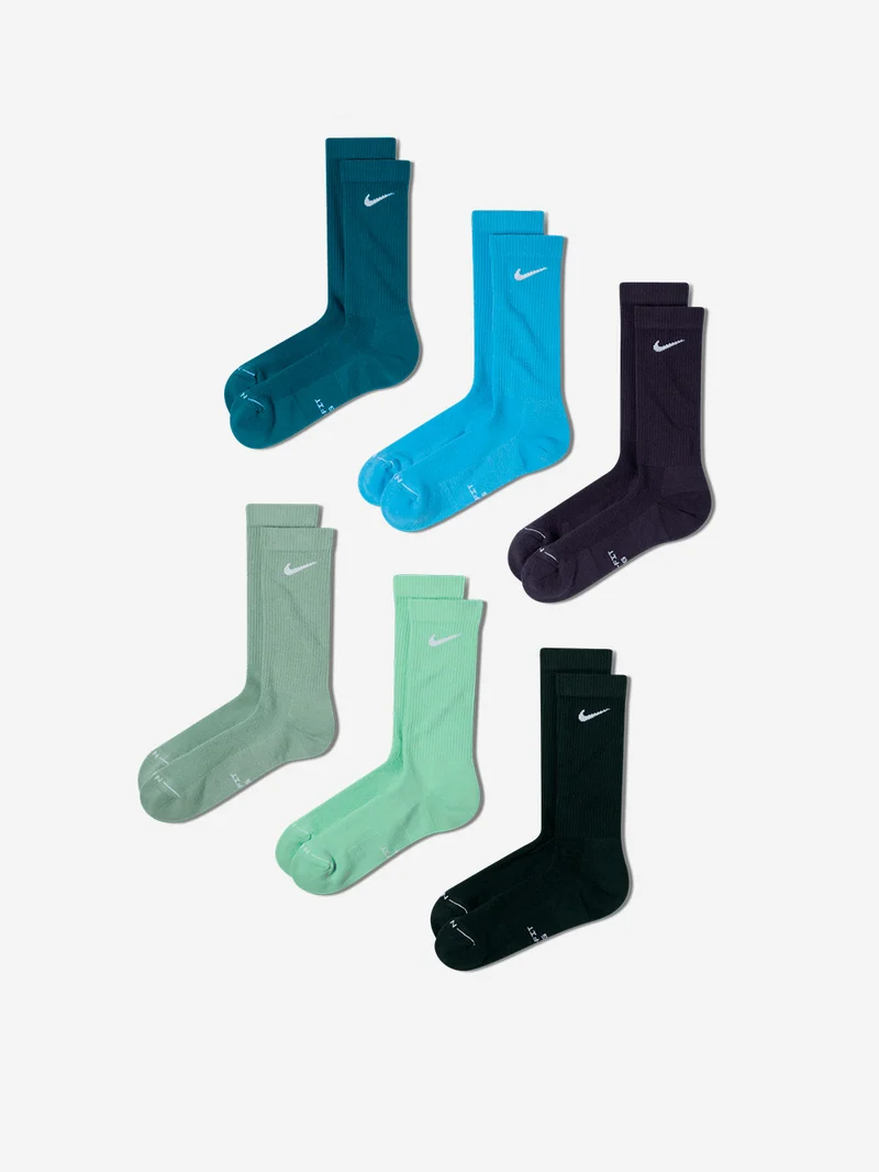 Calze ammortizzate Everyday multicolor (x6)