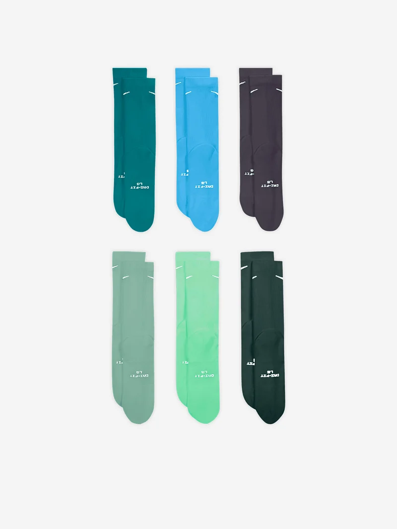 Calze ammortizzate Everyday multicolor (x6)