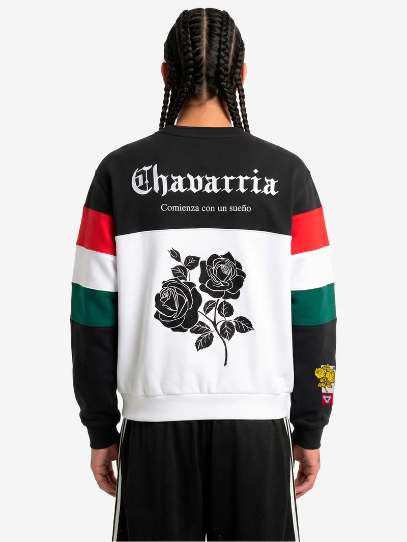 Felpa fleece girocollo x Willy Chavarria World Cup