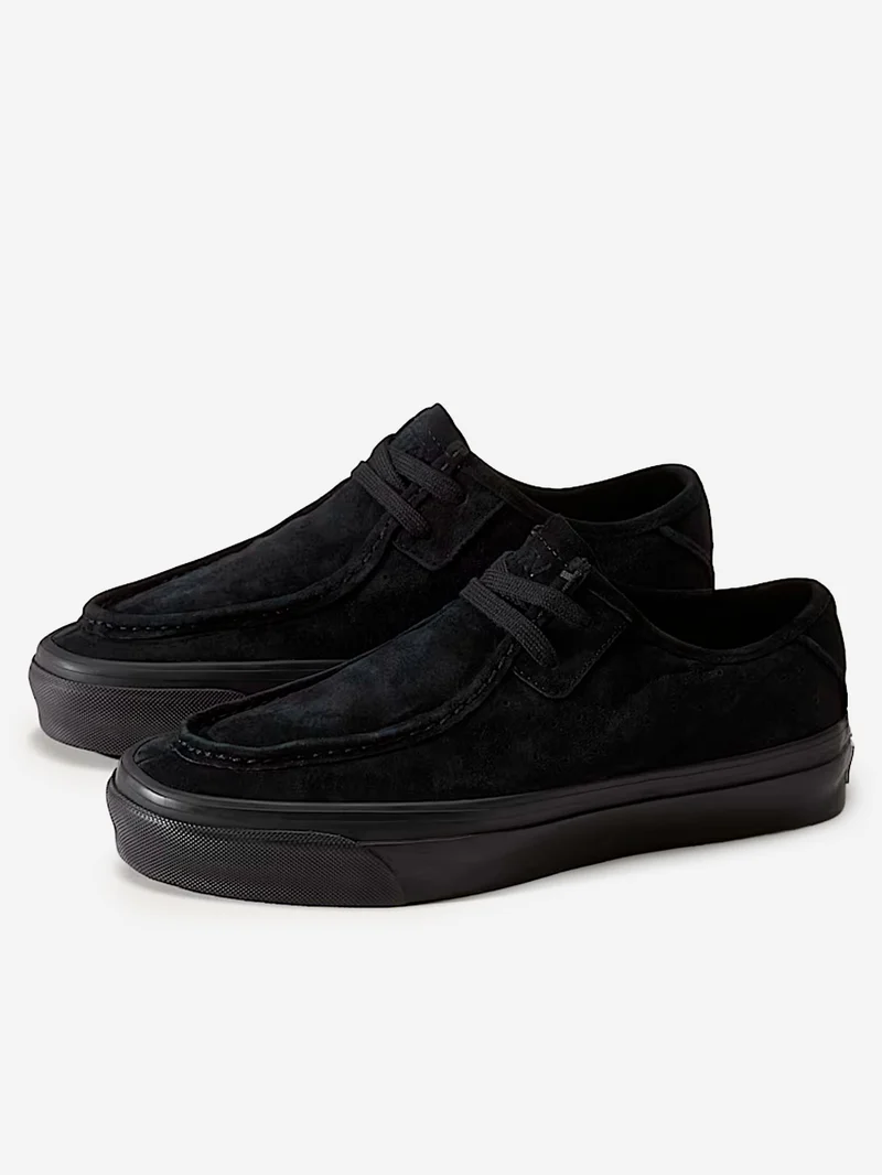 LX Carver Premium Moc Low in suede nero