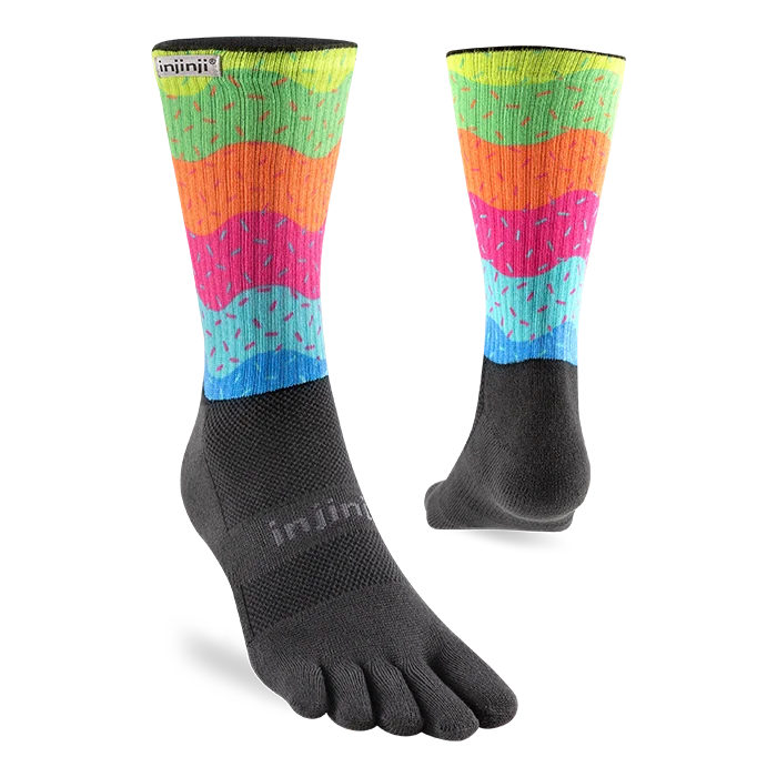 Injinji Trail Crew Spectrum