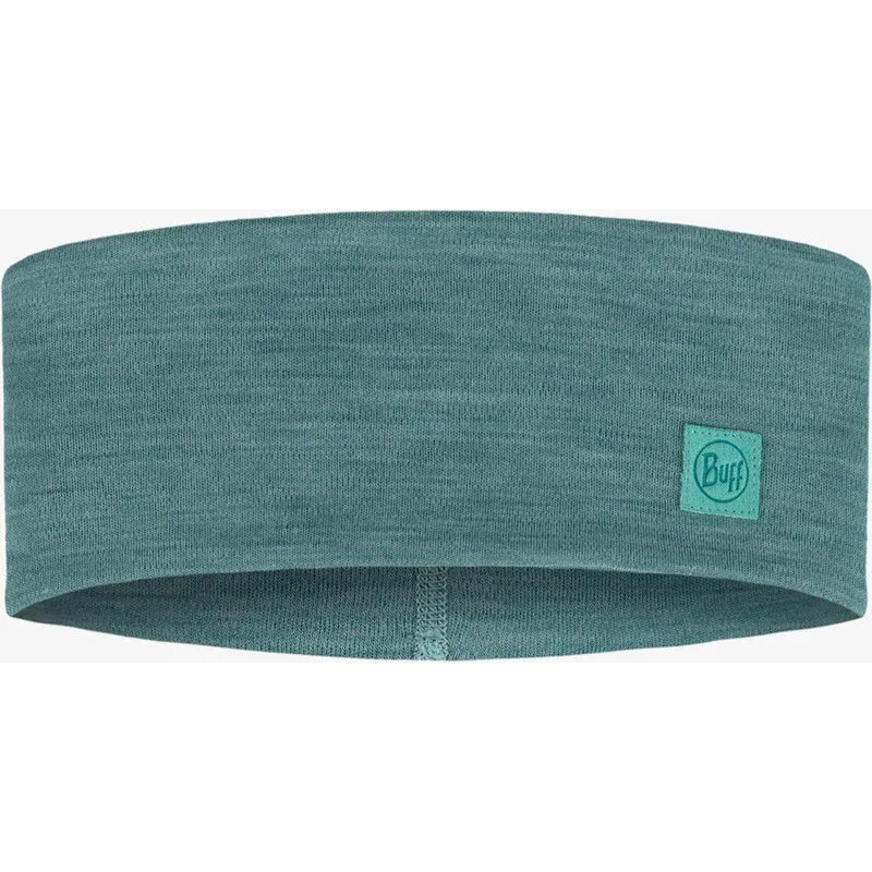 Buff Merino Wide Headband Herren Stirnband pool