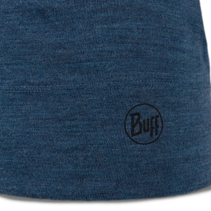 Buff Merino Midweight Beanie Herren Mütze grey