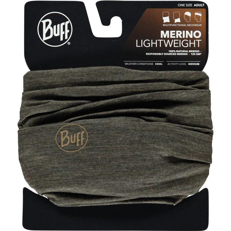 Buff Merino Lightweight Multifunktionstuch bark