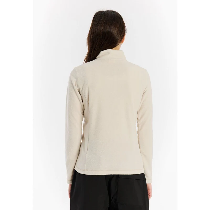 Protest Remutey Jr Kinder 1/4 Zip Active Top Midlayer kitoffwhite