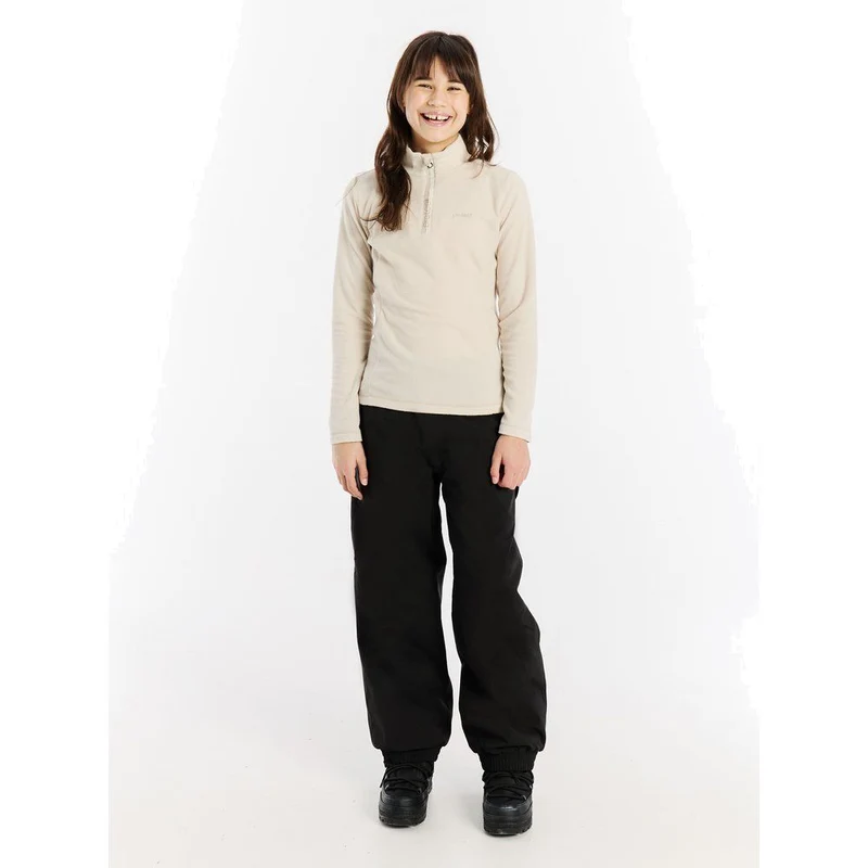 Protest Remutey Jr Kinder 1/4 Zip Active Top Midlayer kitoffwhite