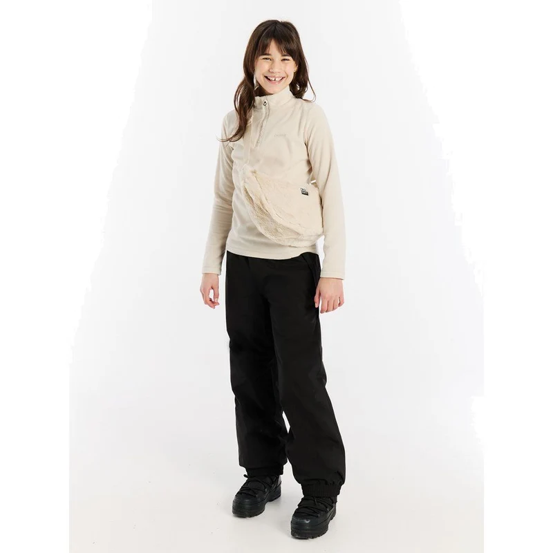 Protest Remutey Jr Kinder 1/4 Zip Active Top Midlayer kitoffwhite
