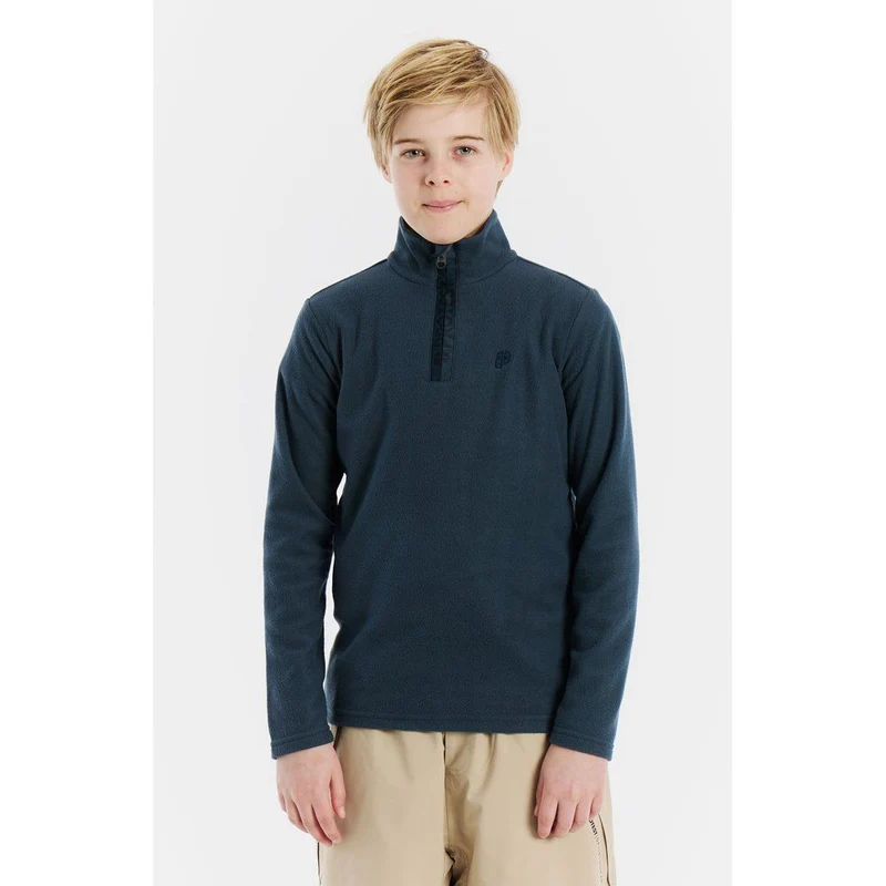 Protest Reperfecty Jr Kinder 1/4 Zip Active Top Midlayer twilight-navy