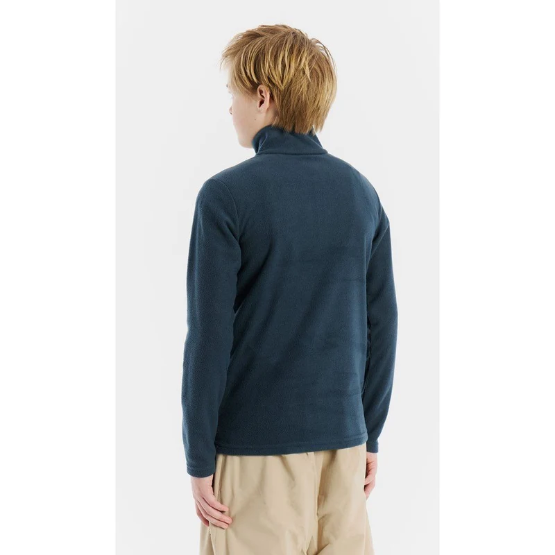 Protest Reperfecty Jr Kinder 1/4 Zip Active Top Midlayer twilight-navy