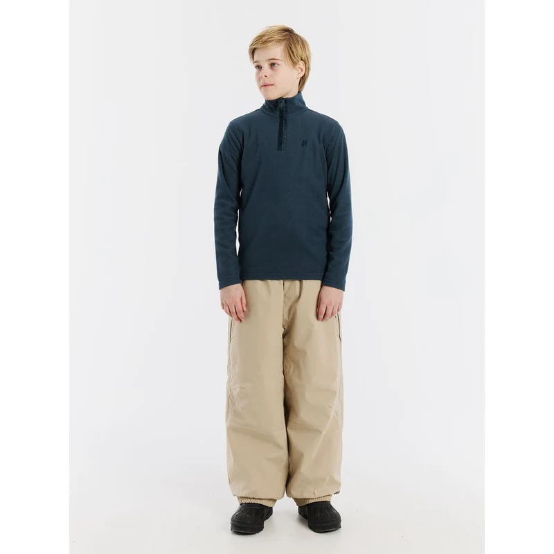 Protest Reperfecty Jr Kinder 1/4 Zip Active Top Midlayer twilight-navy