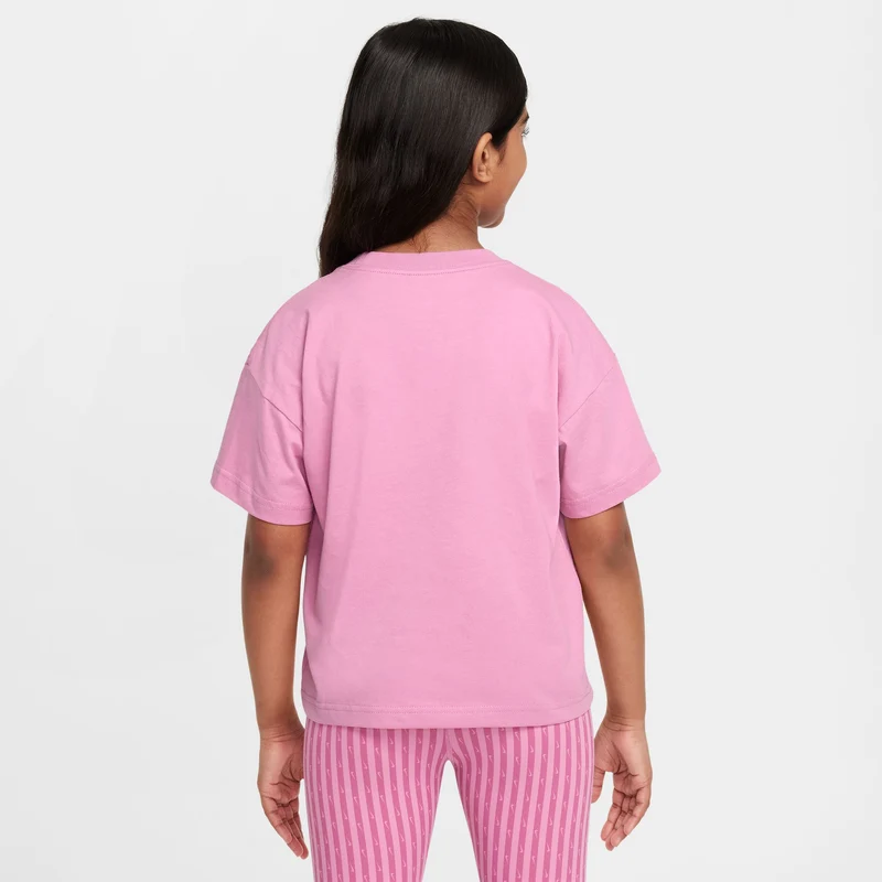 NIKE G NSW TEE ESSENTIAL AOP - Weiches Baumwollshirt
