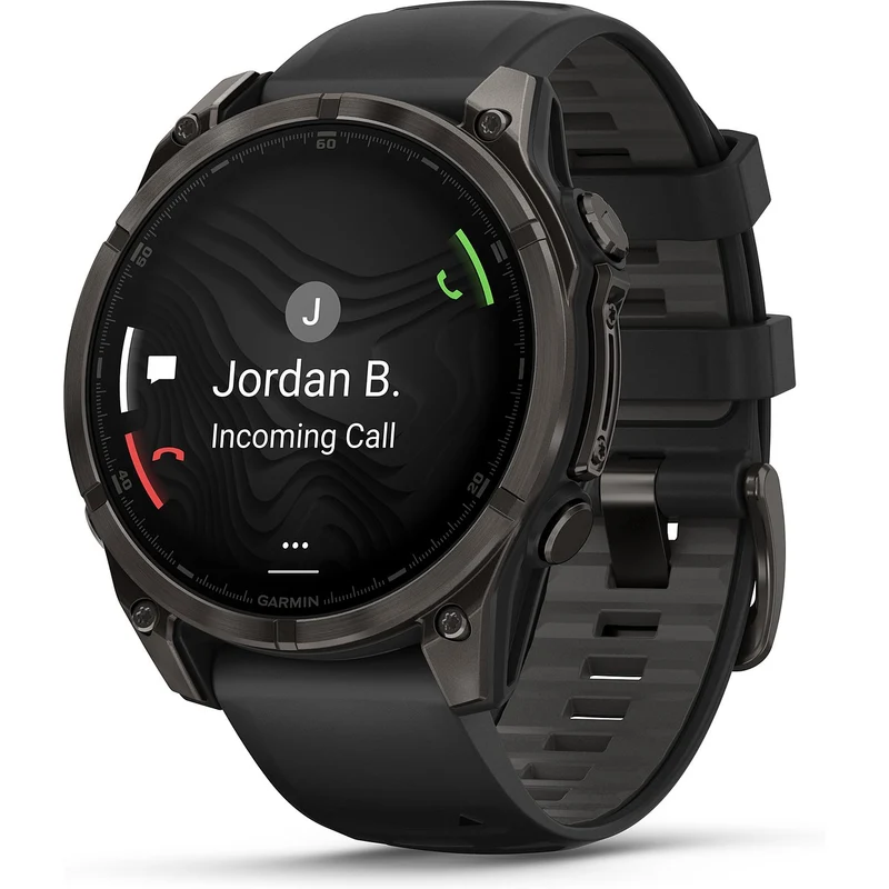 GARMIN fēnix 8 47mm Multisport-Smartwatch Schwarz