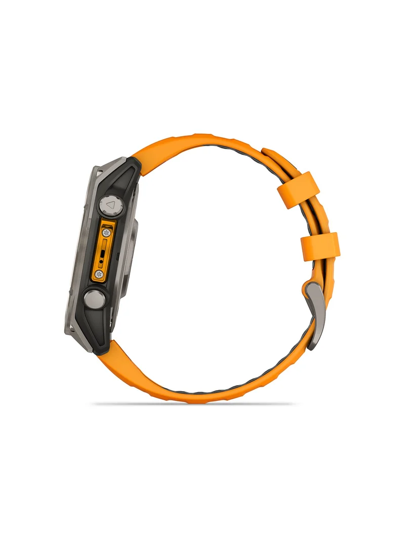 GARMIN fēnix 8 47mm Multisport-Smartwatch Gelb