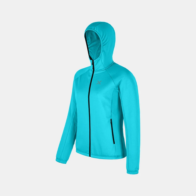 FADIS GRID HOODED MAGLIA WOMAN