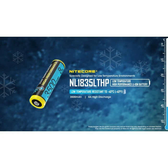 Nitecore | NL1835LTHP | Accu 18650 | 3.5 mAh