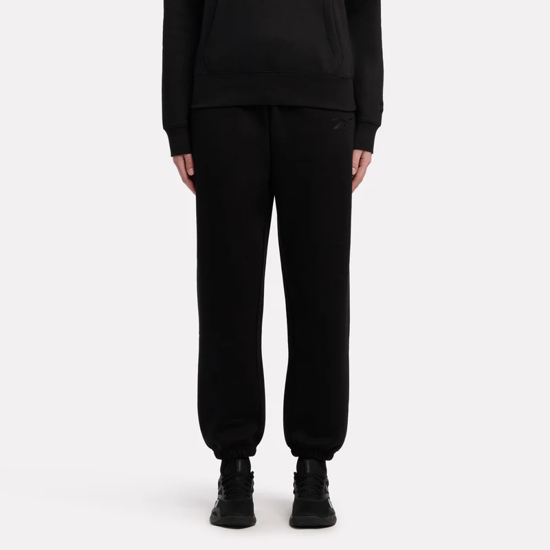 Satin Logo Fleece Pants