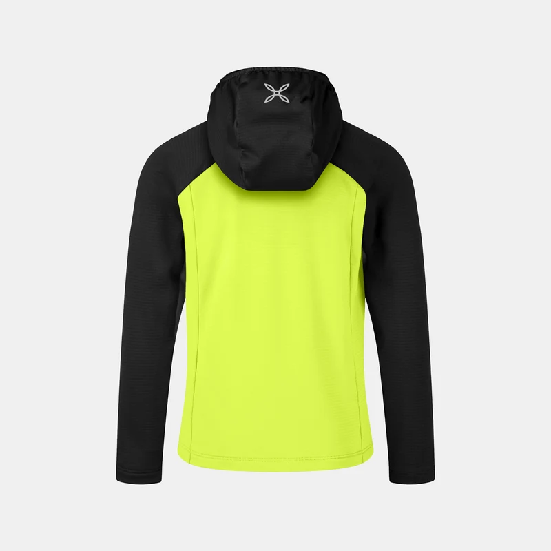 GRID LIGHT HOODED MAGLIA KIDS