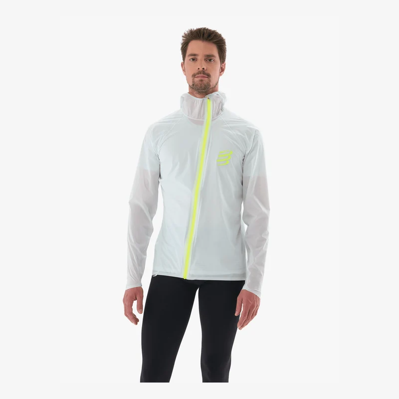 Compressport | Hurricane Waterproof Jacket 10/10 | 2.5-Laags Regenjas | Heren (10k)