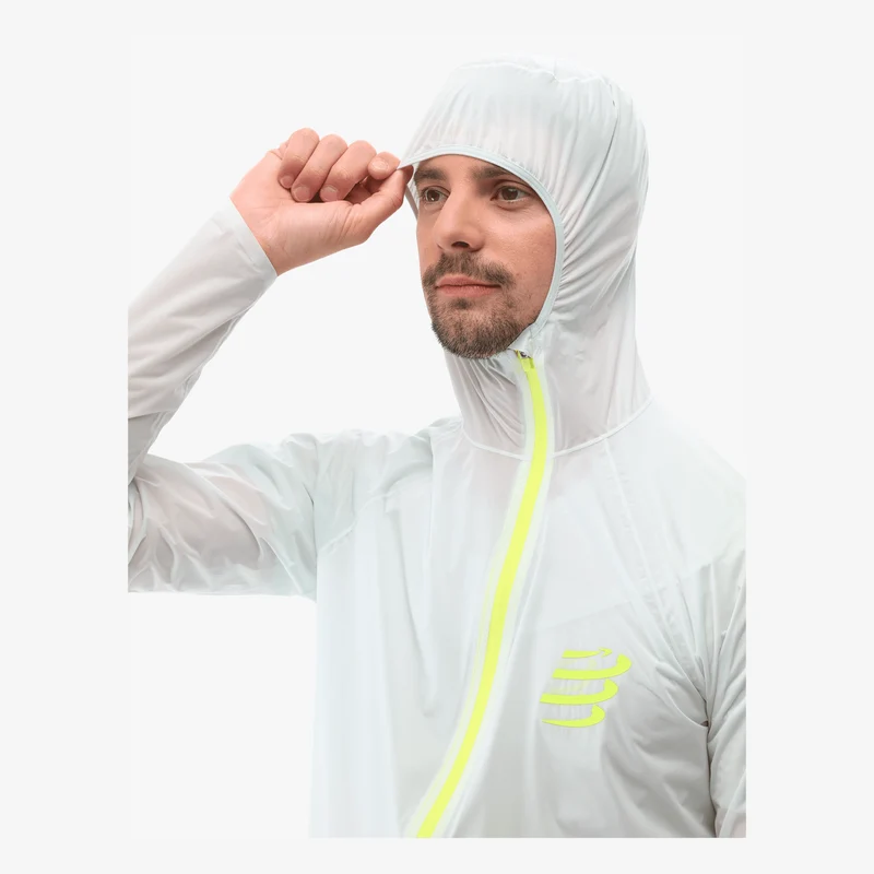 Compressport | Hurricane Waterproof Jacket 10/10 | 2.5-Laags Regenjas | Heren (10k)