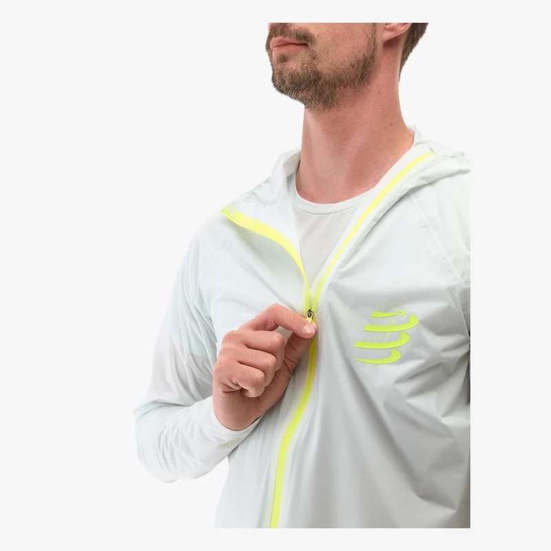 Compressport | Hurricane Waterproof Jacket 10/10 | 2.5-Laags Regenjas | Heren (10k)