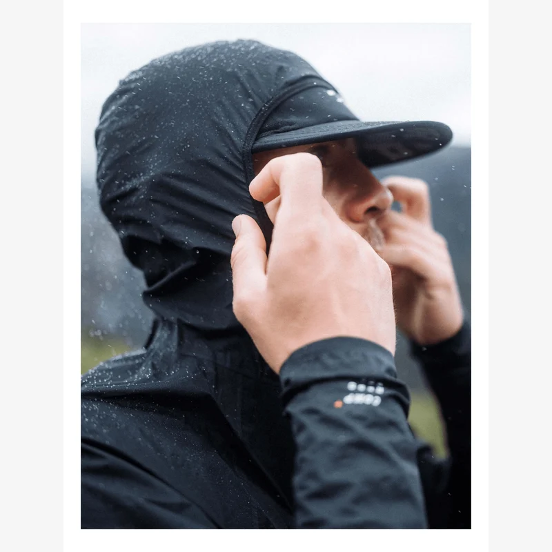 Compressport | Hurricane Waterproof Jacket 10/10 | 2.5-Laags Regenjas | Heren (10k)