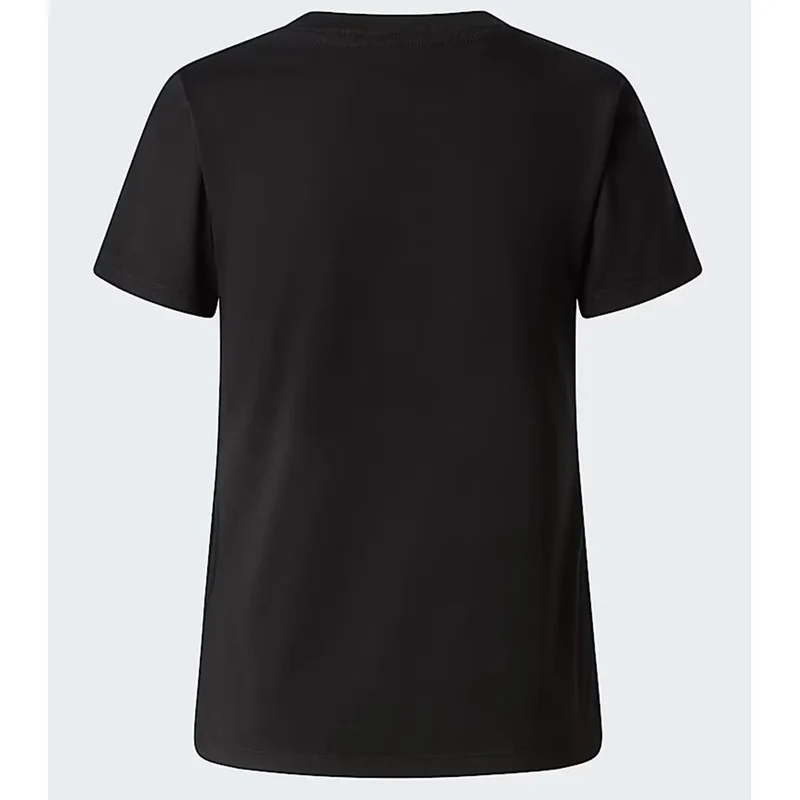 The North Face Damen Evolution Simple Dome schmal geschnittenes T-Shirt Schwarz