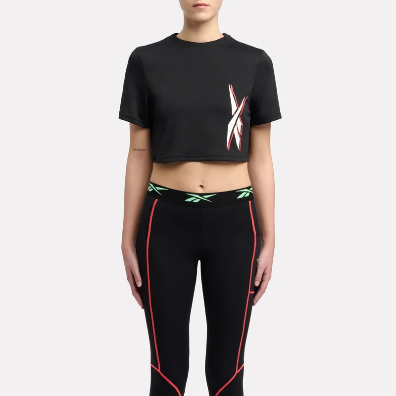 ID Train Cropped Graphic T-Shirt